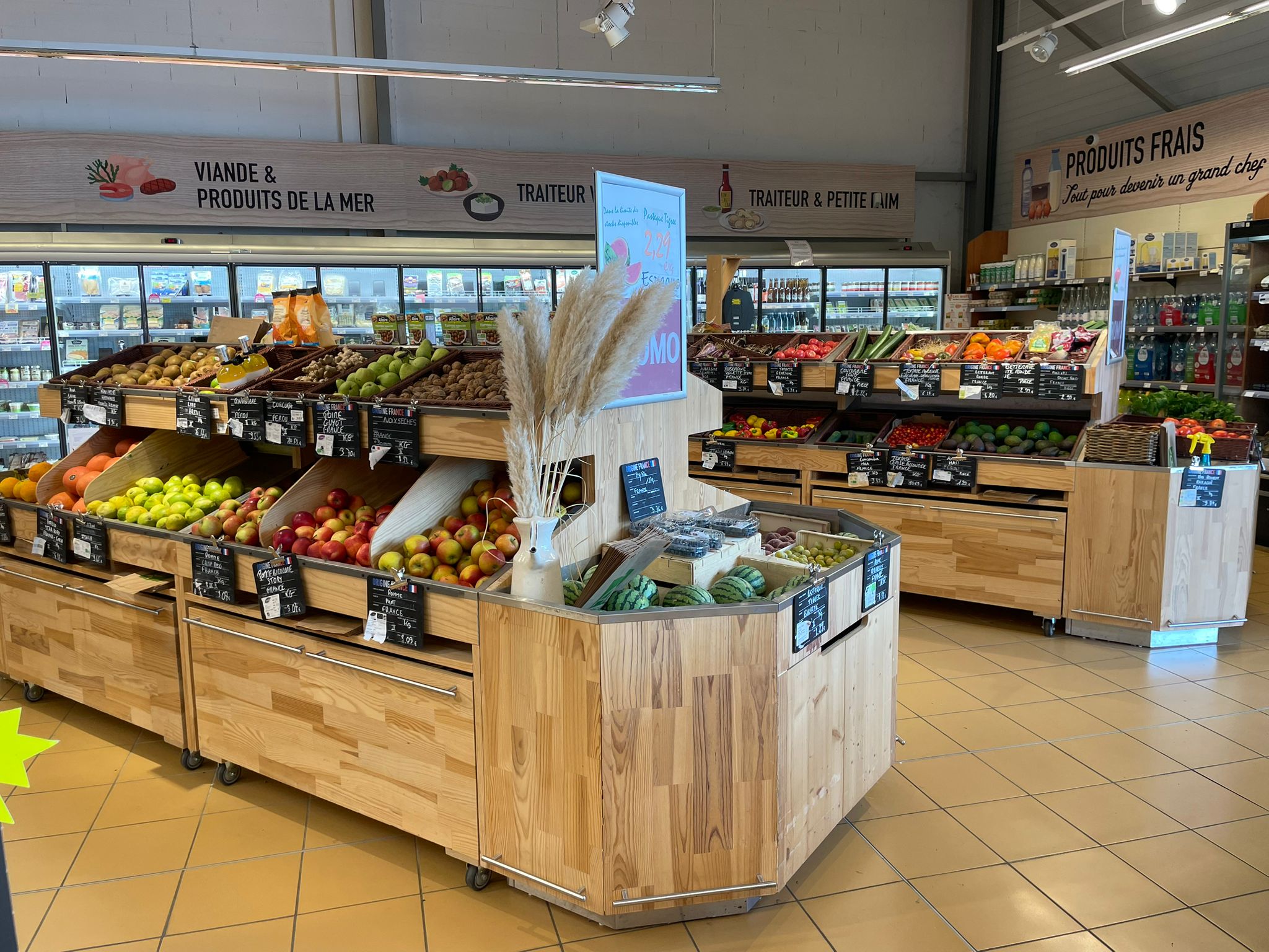 Produits bio frais